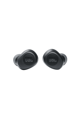 Навушники JBL Wave 100, Black, Bluetooth, мікрофон, чохол з функцією зарядки, технологія "Pure Bass" (JBLW100TWSBLK)
