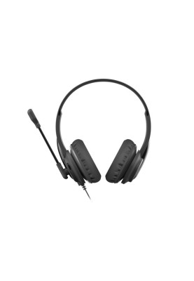 Навушники A4Tech HU-10, Black, USB, поворотний мікрофон, динаміки 40 мм, 105 дБ, 32 Ом, 2 м