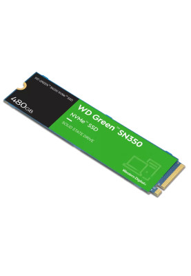 Твердотільний накопичувач M.2 480Gb, Western Digital Green SN350, PCI-E 3.0 x4, TLC, 2400/1650 MB/s (WDS480G2G0C)