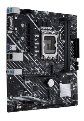 Мат.плата LGA1700, Asus PRIME H610M-E D4-CSM, H610, 2xDDR4, Int.Video(CPU), 4xSATA3, 2xM.2, 1xPCI-E 16x 4.0, 1xPCI-E 1x 3.0, ALC997, GLan, 3xUSB3.2/4xUSB2.0, VGA/HDMI/DP, MicroATX