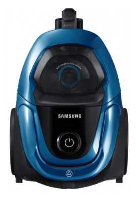 Пилосос Samsung VC07M31D3HU/UK, Blue, 750W, контейнер, сухе прибирання, пилозбірник 2 л, основна 2-позиційна насадка, турбощітка Power Pet Plus, насадка Anti-Tangle Tool