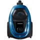 Пилосос Samsung VC07M31D3HU/UK, Blue, 750W, контейнер, сухе прибирання, пилозбірник 2 л, основна 2-позиційна насадка, турбощітка Power Pet Plus, насадка Anti-Tangle Tool