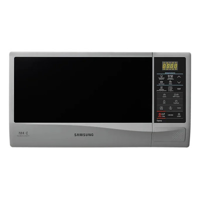 Мікрохвильова піч Samsung GE83KRS-2/UA, Silver, 800W, 23 л, з грилем, 6 рівнів потужності, керування електронне