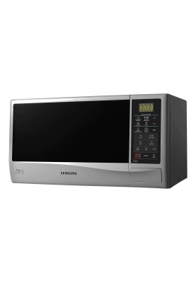 Мікрохвильова піч Samsung GE83KRS-2/UA, Silver, 800W, 23 л, з грилем, 6 рівнів потужності, керування електронне