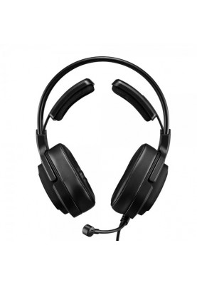 Навушники A4Tech G575P "Bloody", Black, Mini jack + USB, мікрофон, динаміки 50 мм, об'ємний звук, RGB-підсвічування, наголов'я із системою підтримки "Паряче крило", 16 Ом, 105 дБ, 2 м