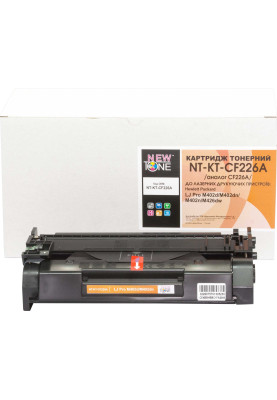 Картридж HP 26A (CF226A), Black, LJ Pro M402/M426, 3100 стор, NewTone (NT-KT-CF226A)