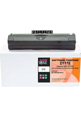 Картридж Samsung MLT-D111S, Black, SL-M2020/M2070, 1000 стор, NewTone (D111E)