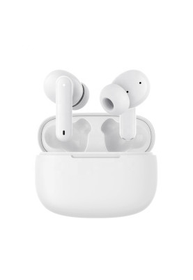 Навушники Havit TW967, TWS White, Bluetooth, мікрофон, динаміки 13 мм, до 4 ч, 3,5г х 2 г