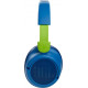 Навушники бездротові JBL JR 460NC, Blue, Bluetooth, мікрофон, акумулятор, дитячі (JBLJR460NCBLU)