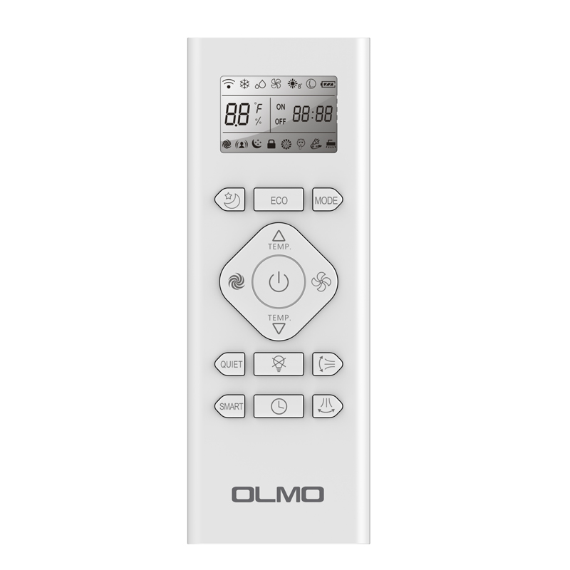 Кондиціонер Olmo OSH-10LDH White, спліт-система, компресор звичайний, площа приміщення 25 кв.м, автоматичний, осушення, вентиляція, обігрів, охолодження, фреон R410A