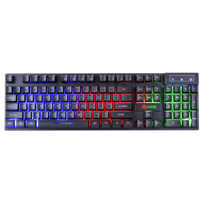 Комплект Marvo CM409, Black, USB, підсвічування, клавіатура+миша+килимок+навушники (CM409UR.MRV)