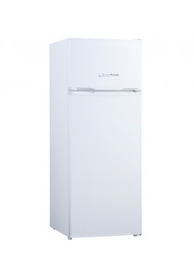 Холодильник Liberton LRU 143-206H, White, двокамерний, загальний об'єм 206L, корисний об'єм 168L/37L, А+, 142.6x54.5x55 см