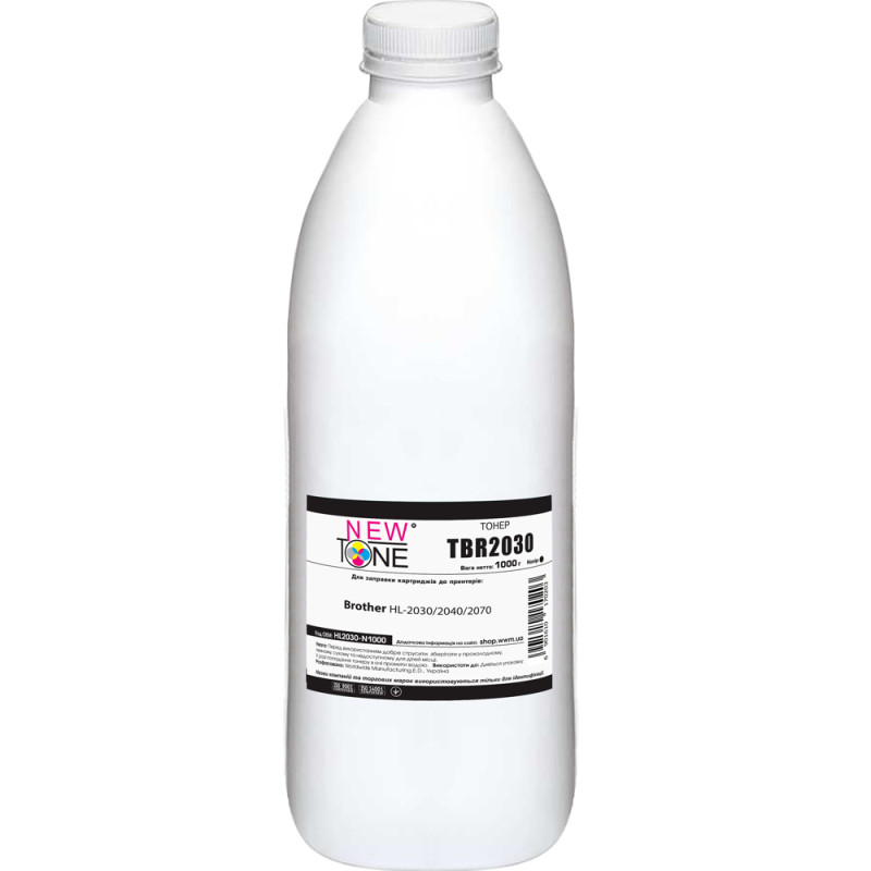 Тонер Brother HL-2030/2040/2070/5240/5250/5270/5280, 1 кг, NewTone (HL2030-N1000)