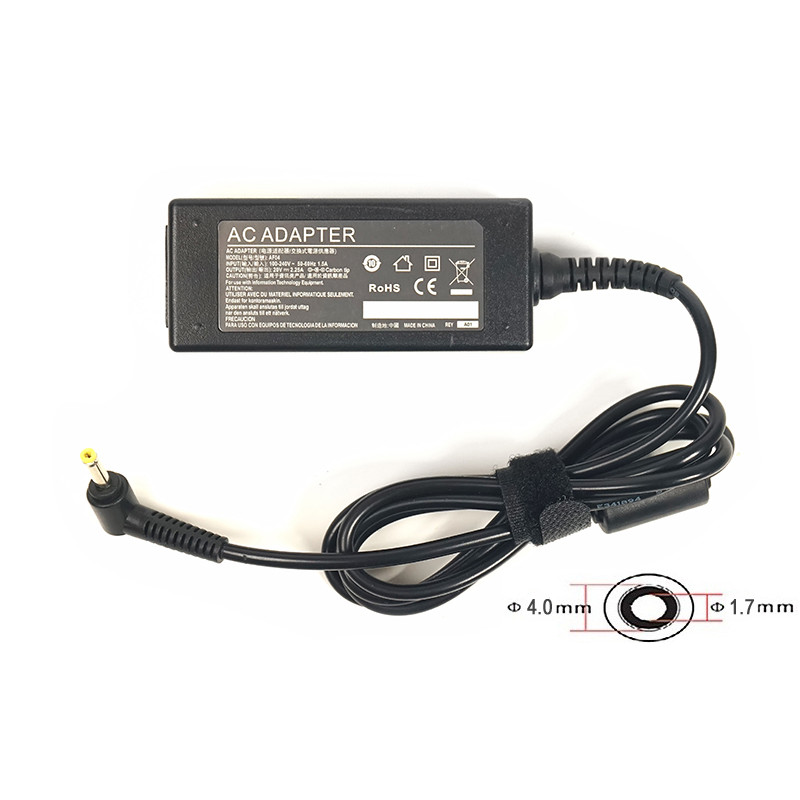 Блок живлення PowerPlant для ноутбуків IBM/Lenovo 20V, 2.25A, 45W, 4.0x1.7 (IB45H4017)