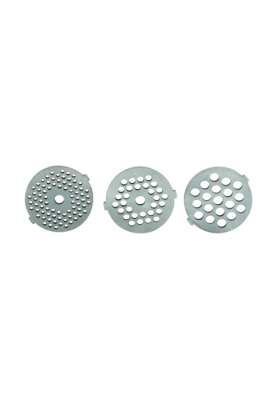 М'ясорубка Liberton LMG-28STS, Silver, 2800W, продуктивність 2 кг/хв, 3 диски з отворами 3/5/7мм, барабани для терки та шатківниці, насадка для томатів/ковбасок/кеббе, реверс
