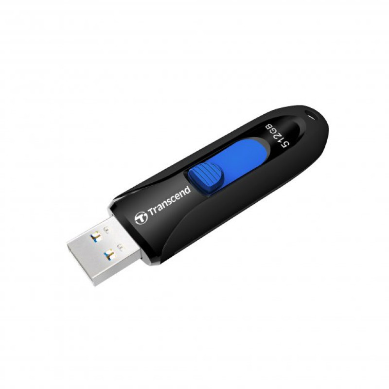 USB 3.1 Flash Drive 512Gb Transcend JetFlash 790, Black (TS512GJF790K)