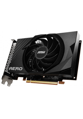 Відеокарта Radeon RX 6400, MSI, AERO ITX, 4Gb GDDR6, 64-bit, HDMI/DP, 2321/16000 MHz (RX 6400 AERO ITX 4G)