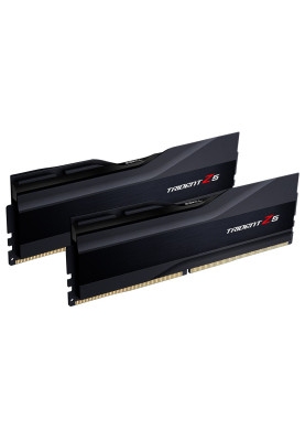 Пам'ять 16Gb x 2 (32Gb Kit) DDR5, 6000 MHz, G.Skill Trident Z5, Black, 36-36-36-96, 1.35V, з радіатором (F5-6000J3636F16GX2-TZ5K)