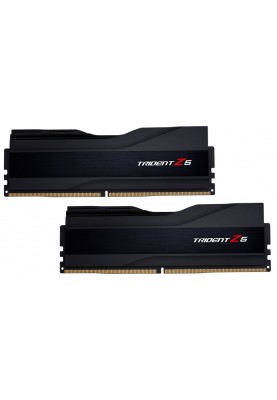 Пам'ять 16Gb x 2 (32Gb Kit) DDR5, 6000 MHz, G.Skill Trident Z5, Black, 36-36-36-96, 1.35V, з радіатором (F5-6000J3636F16GX2-TZ5K)