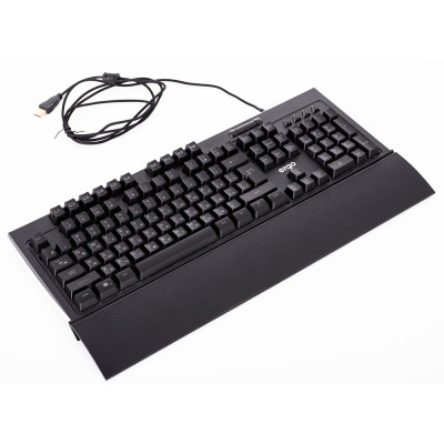 Клавіатура Ergo KB-645, Black, USB, RGB підсвічування, 1.5 м (KB-645)