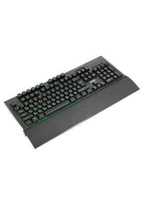 Клавіатура Ergo KB-645, Black, USB, RGB підсвічування, 1.5 м (KB-645)