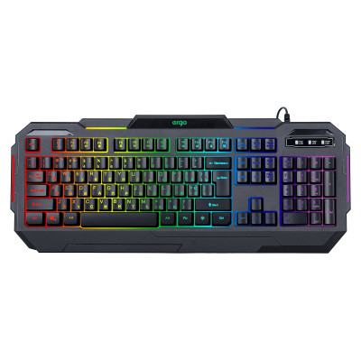 Клавіатура Ergo KB-680, Black, USB, підсвічування (7 кольорів), 1.5 м (KB-680)