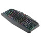 Клавіатура Redragon Harpe 2, Black, USB, мембранна, RGB підсвічування, підставка під зап'ястя (77484)