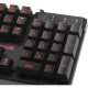 Клавіатура Redragon Yaksa, Black, USB, мембранна, 7 кольорів підсвічування, 12 мультимедійних клавіш, підставка під зап'ястя (70392)
