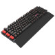 Клавіатура Redragon Yaksa, Black, USB, мембранна, 7 кольорів підсвічування, 12 мультимедійних клавіш, підставка під зап'ястя (70392)