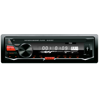 Автомагнітола Ergo AR-201RBT, Black, 1 Din, Bluetooth, USB/SD, пульт ДК