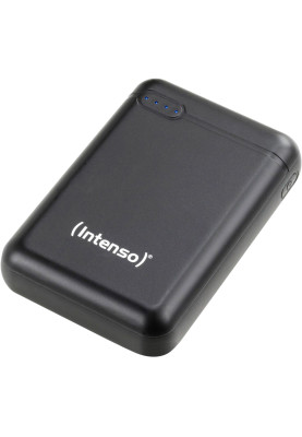 Універсальна мобільна батарея 10000 mAh, Intenso XS10000, Black, 1xUSB, 1xUSB Type-C (7313530)