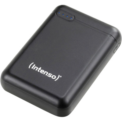 Універсальна мобільна батарея 10000 mAh, Intenso XS10000, Black, 1xUSB, 1xUSB Type-C (7313530)