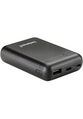 Універсальна мобільна батарея 10000 mAh, Intenso XS10000, Black, 1xUSB, 1xUSB Type-C (7313530)