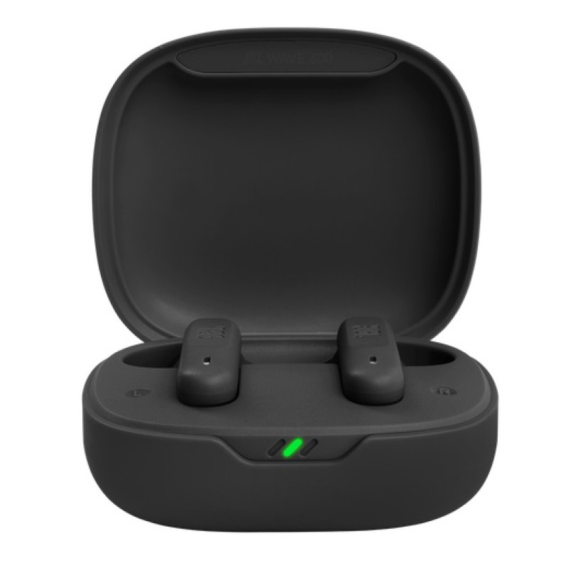 Навушники JBL Wave 300TWS, Black, Bluetooth, мікрофон, чохол з функцією зарядки (JBLW300TWSBLK)