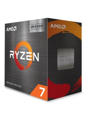 Процесор AMD (AM4) Ryzen 7 5800X3D, Box, 8x3.4 GHz (Turbo Boost 4.5 GHz), L3 96Mb, Zen 3, 7 nm, TDP 105W, розблокований множник, система охолодження в комплекті не йде (100-100000651WOF)
