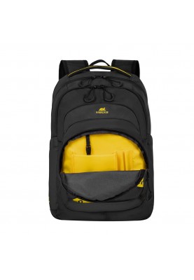 Рюкзак міський RivaCase Erebus, Black, поліестер, 30 л, відділення для 15.6" ноутбука, 310 x 460 x 215 мм (5461)
