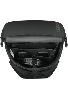 Рюкзак для ноутбука 17.3" Lenovo Legion Active Gaming Backpack, Black, поліестер, 398.6 х 290 х 26.6 мм (GX41C86982)