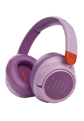 Навушники бездротові JBL JR 460NC, Pink, Bluetooth, мікрофон, акумулятор, дитячі (JBLJR460NCPIK)