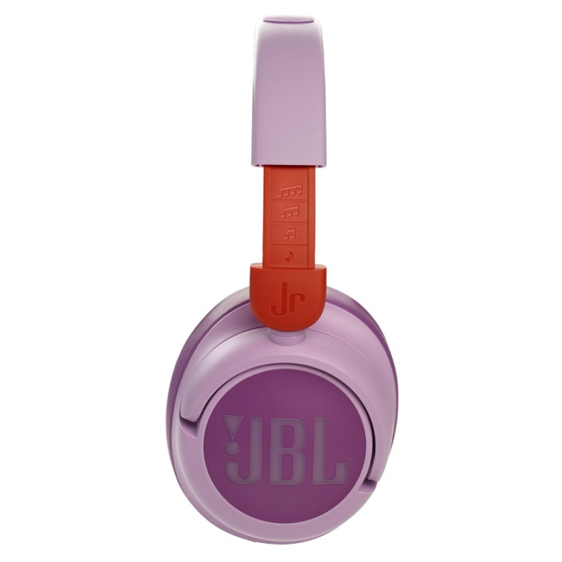 Навушники бездротові JBL JR 460NC, Pink, Bluetooth, мікрофон, акумулятор, дитячі (JBLJR460NCPIK)