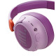 Навушники бездротові JBL JR 460NC, Pink, Bluetooth, мікрофон, акумулятор, дитячі (JBLJR460NCPIK)