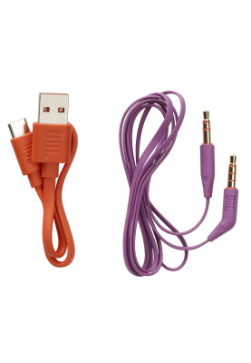 Навушники бездротові JBL JR 460NC, Pink, Bluetooth, мікрофон, акумулятор, дитячі (JBLJR460NCPIK)