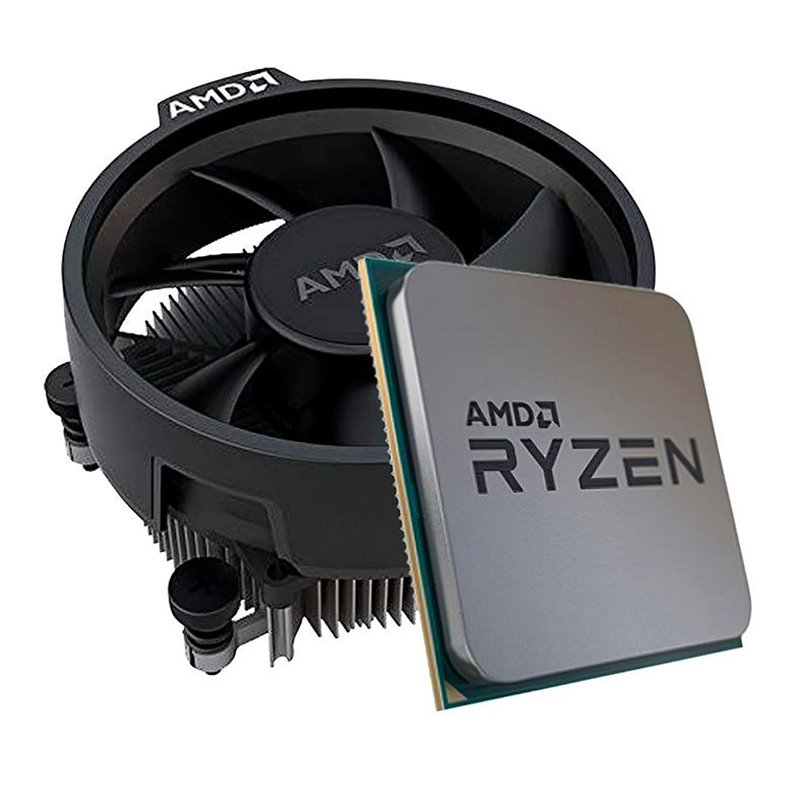 Процесор AMD (AM4) Ryzen 5 4500, Tray + Cooler, 6x3.6 GHz (Turbo Boost 4.1 GHz), L3 8Mb, Renoir, 7 nm, TDP 65W, розблокований множник (100-100000644MPK)