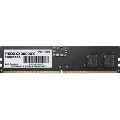 Пам'ять 8Gb DDR5, 4800 MHz, Patriot, CL40, 1.1V (PSD58G480041)