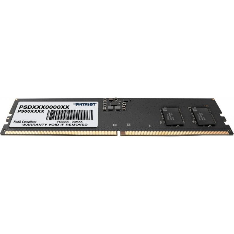 Пам'ять 8Gb DDR5, 4800 MHz, Patriot, CL40, 1.1V (PSD58G480041)