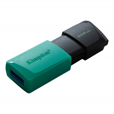 USB 3.2 Flash Drive 256Gb Kingston DataTraveler Exodia M, Black/Teal (DTXM/256GB)