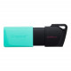 USB 3.2 Flash Drive 256Gb Kingston DataTraveler Exodia M, Black/Teal (DTXM/256GB)