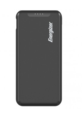 Універсальна мобільна батарея 10000 mAh, Energizer UE10052PQ, Black, 2xUSB, 1xType-C, PD, QC3.0