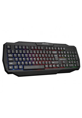 Клавіатура XTRIKE ME KB-302 USB RGB Black (6932391917527)