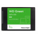 Твердотільний накопичувач 1Tb, Western Digital Green, SATA3, 2.5", 3D TLC, 545/465 MB/s (WDS100T3G0A)