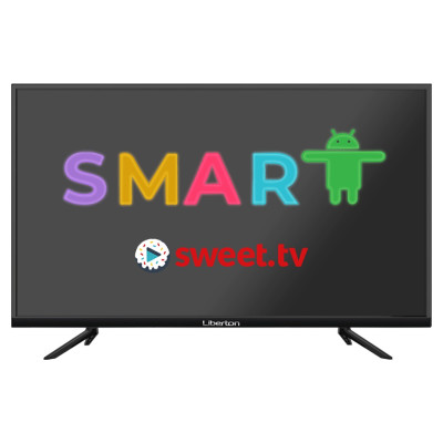 Телевізор 50" Liberton 50AS1FHDTA1 LED FulHD 1920x1080, 60 Гц, Smart TV, DVB-T2/S2/C, 3xHDMI, 2xUSB, VESA 200x100
